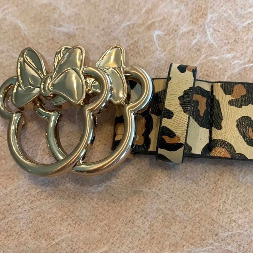 Disney girls belt animal print 41” long